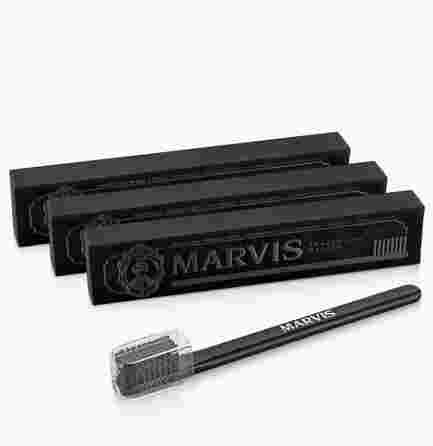 MARVIS Black Medium dantų šepetėlis, 1 vnt.
