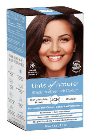 TINTS OF NATURE T4CH Rich Chocolate Brown plaukų dažai, 130 ml