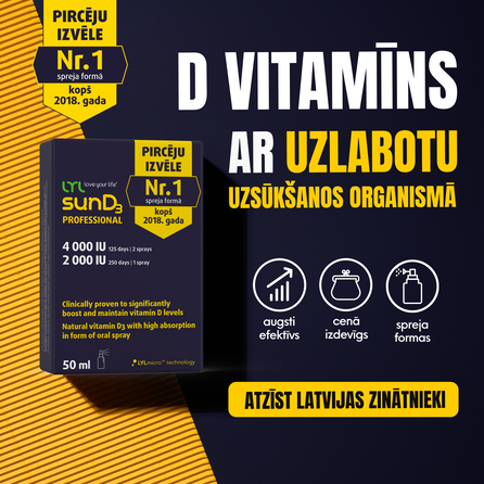 LYL sunD3 PROFESSIONAL 4000 SV, purškalas, 50 ml