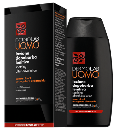 DERMOLAB Uomo Soothing losjonas po skutimosi, 120 ml
