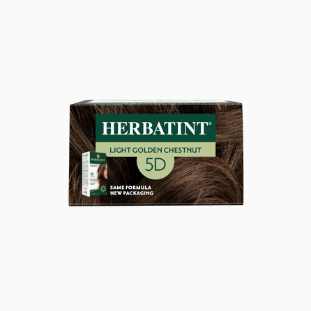 HERBATINT 5D Light Golden Chestnut plaukų dažai, 170 ml