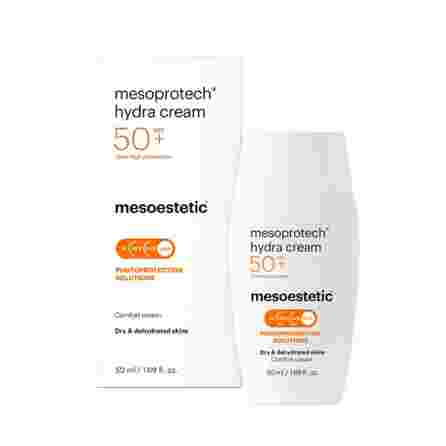 MESOESTETIC Mesoprotech Hydra SPF50+ apsauginis kremas nuo saulės, 50 ml