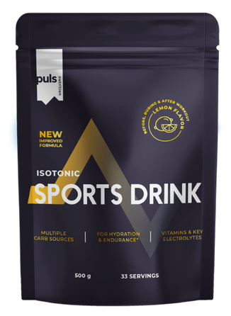PULS NUTRITION citrinų skonio gėrimas, 500 g