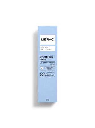 LIERAC Anti-Dark Spot Protocol SPF50, The Tinted Stick pieštukas, 2.7 g