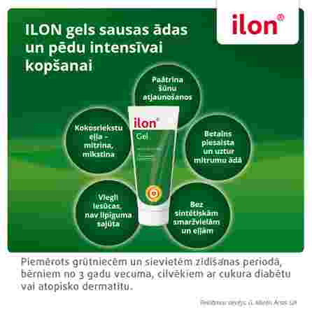 ILON For Dry Skin And Feet pėdų gelis, 100 ml