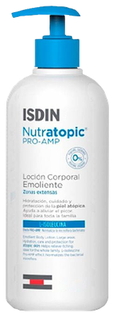 ISDIN Nutratopic PRO-AMP Emollient losjonas, 400 ml