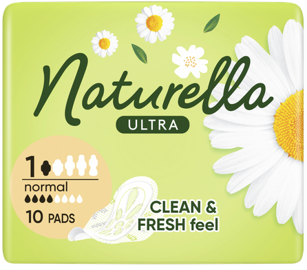 NATURELLA  Ultra Normal higieniniai paketai, 10 vnt.