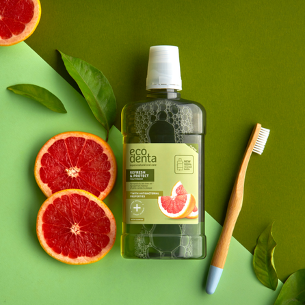 ECODENTA su propoliu ir arbatmedžio aliejumi  burnos skalavimo skystis, 500 ml