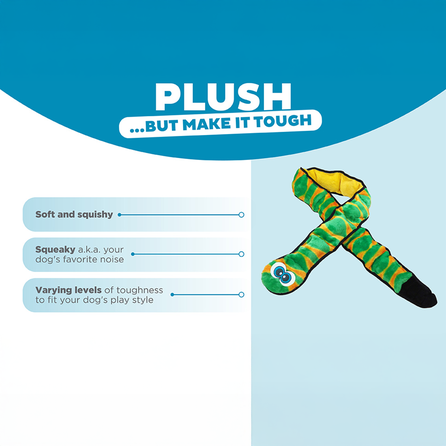 OUTWARD HOUND Snake, mėlynas, L  žaislas, 1 vnt.