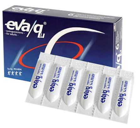 EVA/QU žvakutės, 6 vnt.