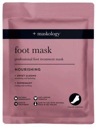 MASKOLOGY Foot pėdų kaukė, 1 pora