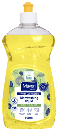 MAYERI Citrus & Olive hipoalerginis indų ploviklis, 500 ml