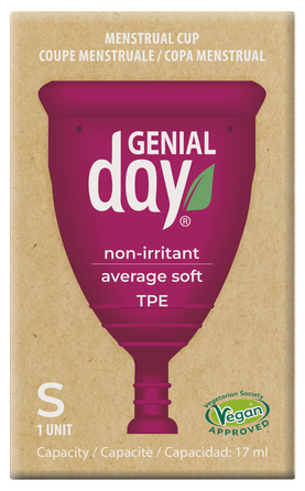 GENIAL DAY Tpe S menstruacinė taurelė, 1 vnt.