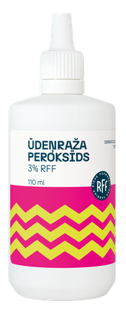 RFF Hydrogen peroxide 3 %  skystis, 110 ml