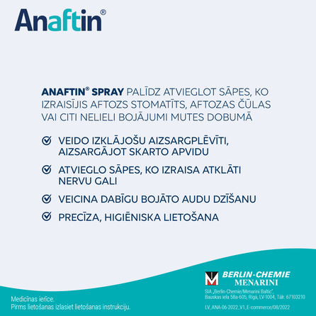 ANAFTIN   Spray purškiklis, 15 ml