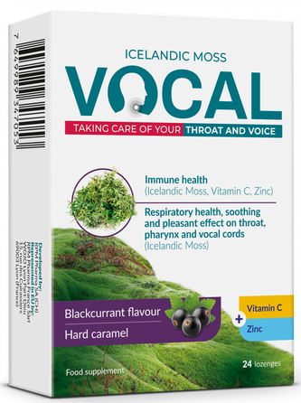 VOCAL  VOCAL imuninei sistemai pastilės, 24 vnt.