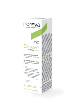 NOREVA Exfoliac Global X-Pro veido kremas, 30 ml