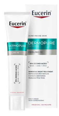 EUCERIN DermoPure Clinical Renewing Night veido priežiūros priemonė, 40 ml