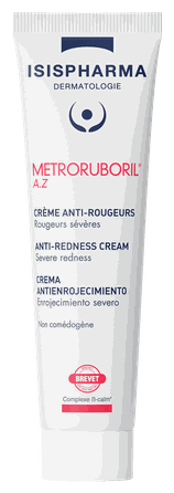 ISISPHARMA Metroruboril A.Z. veido odai su rožine veido kremas, 30 ml