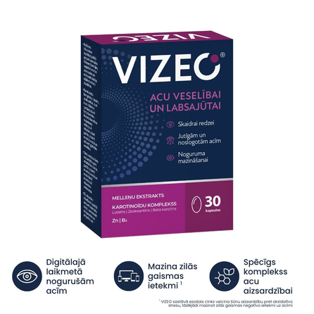 VIZEO kapsulės, 30 vnt.