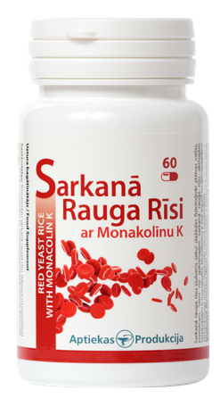 APTIEKAS PRODUKCIJA su monakolinu kapsulės, 60 vnt.