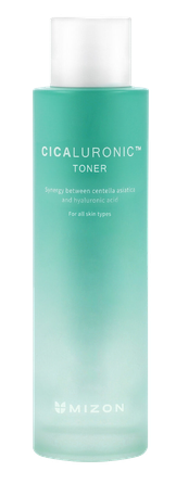 MIZON Cicaluronic, su azijinės centelės ekstraktu ir hialurono rūgštimi, tonikas, 150 ml