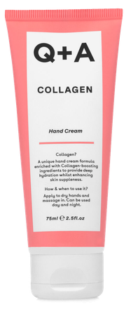 Q+A Collagen  rankų kremas, 75 ml