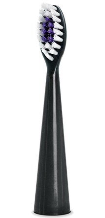 B.WELL Pro-850, Black elektrinių dantų šepetėlių galvutės, 2 vnt.