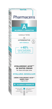 PHARMACERIS A Hyaluro-Sensilum veido kremas, 40 ml