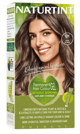 NATURTINT Dark Blonde 6N, ilgalaikiai, be amoniako plaukų dažai, 1 vnt.