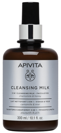 APIVITA 3in1 Face&Eyes valomasis pienelis, 200 ml