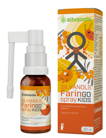 FARINGOSPRAY FarinGo spray kids  purškalas, 20 ml