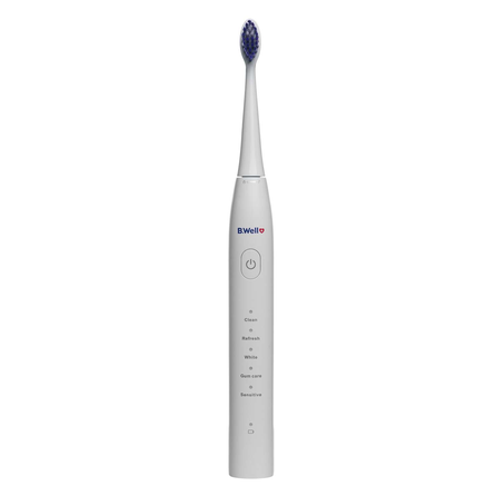 B.WELL Pro-850 Sonic, White elektrinis dantų šepetėlis, 1 vnt.
