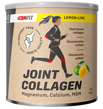 ICONFIT Joint Collagen Lemon-Lime sąnariams milteliai, 300 g