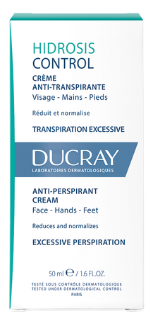 DUCRAY Hidrosis Control against sweating kremas, 50 ml
