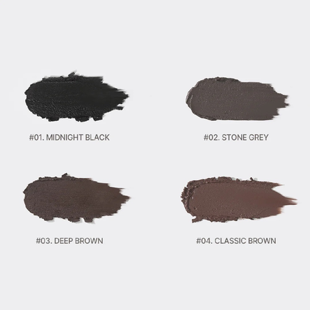 BOM Wonderproof Gel Slim 03 Depp Brown akių pieštukas, 0.1 g