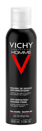 VICHY Homme Anti-Irritation skutimosi putos, 200 ml
