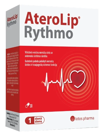 ATEROLIP   Rythmo kapsulės, 30 vnt.