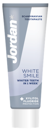 JORDAN White Smile dantų pasta, 75 ml