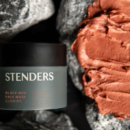 STENDERS Juodojo dumblo glowing veido kaukė, 50 g