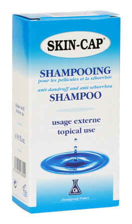 SKIN-CAP pleiskanoms, niežėjimui, paraudimui mažinti šampūnas, 150 ml