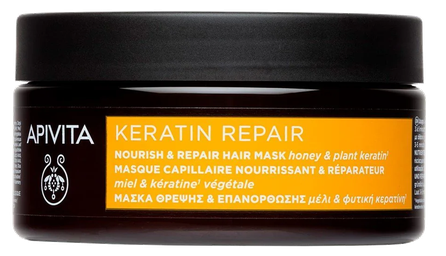 APIVITA Nourish & Repair plaukų kaukė, 200 ml