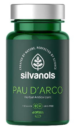 SILVANOLS PREMIUM Pau d Arco nusilpusiam organizmui kapsulės, 60 vnt.