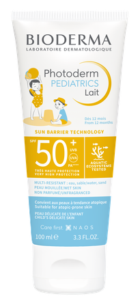 BIODERMA Photoderm Pediatrics Lait SPF50+ vaikams apsauginis kremas nuo saulės, 100 ml