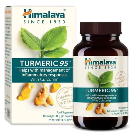 HIMALAYA Turmeric 95 kapsulės, 60 vnt.