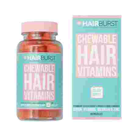 HAIRBURST Chewable Hair Vitamins pastilės, 60 vnt.