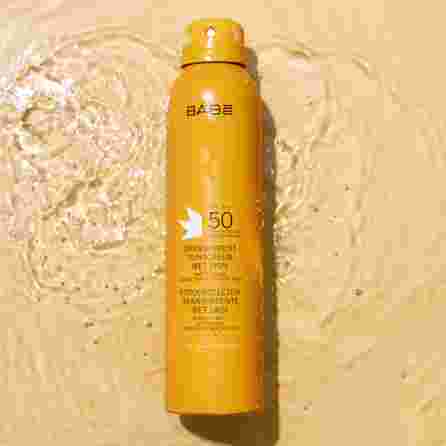BABE Transparent Sunscreen Wet Skin SPF 50 apsauginis kremas nuo saulės, 200 ml