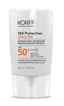 KORFF 365 Protection SPF50+ Ultra 100 nuo pigmentinių dėmių, skystis, 40 ml