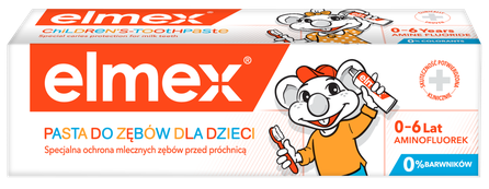 ELMEX Children (0-6) dantų pasta, 50 ml