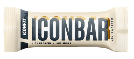 ICONFIT Iconbar Vanilla Cream batonėlis, 45 g